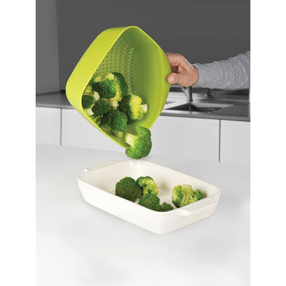 Дуршлаг Square SS17 зеленый, Joseph Joseph, изображение 2