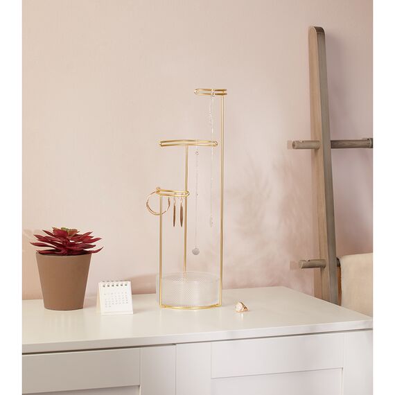 Держатель для украшений Tesora стекло-медь, Umbra, изображение 4