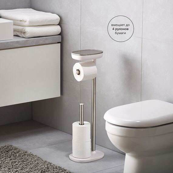 Держатель для туалетной бумаги с подносом EasyStore, Joseph Joseph, изображение 11