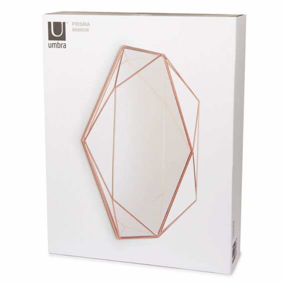 Зеркало настенное PRISMA медь, Umbra, изображение 9
