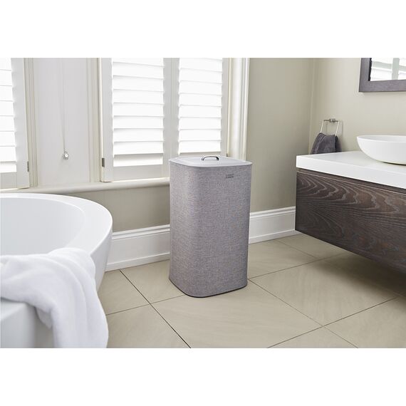 Корзина для белья Tota™ 60 л, серая, Joseph Joseph, изображение 4