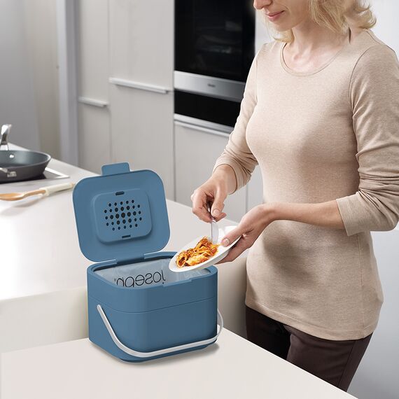 Контейнер для пищевых отходов Stack 4 Sky, Joseph Joseph, изображение 6