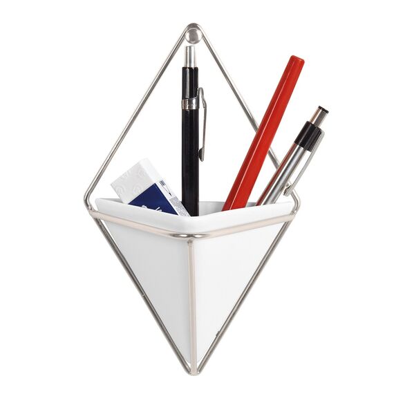 Декор для стен Trigg, малый, белый/никель, Umbra, изображение 8