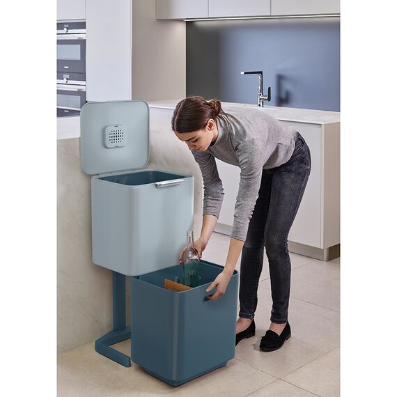 Контейнер для мусора с двумя баками Totem Max Sky 60 л, Joseph Joseph, изображение 17