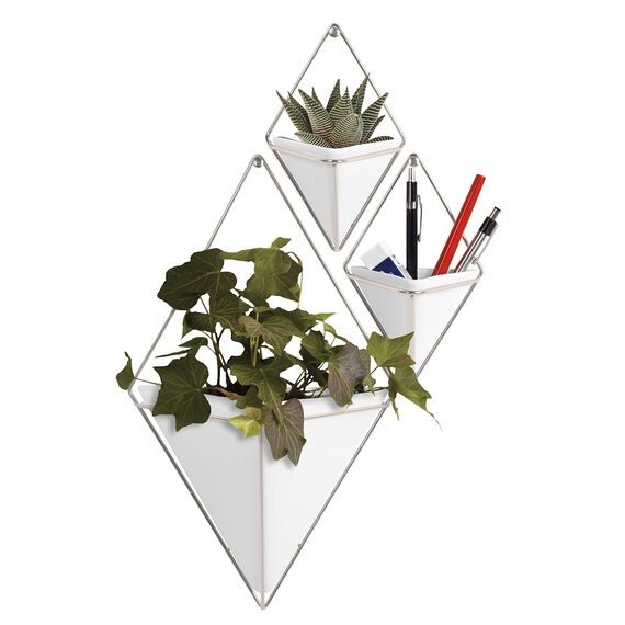 Декор для стен Trigg, малый, белый/никель, Umbra, изображение 11