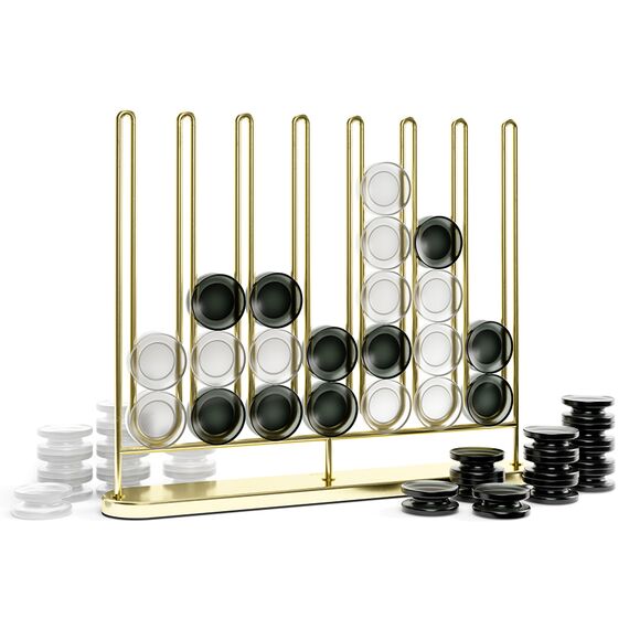 Игра 'Четыре в ряд' латунь, Umbra, изображение 4