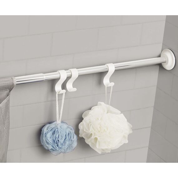 Карниз-органайзер для ванной раздвижной хром, Umbra, изображение 11