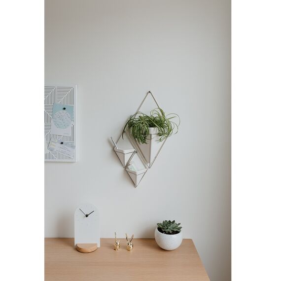 Декор для стен Trigg, малый, белый/никель, Umbra, изображение 6