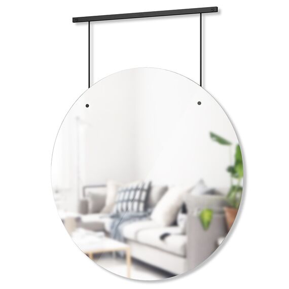 Зеркало настенное Exhibit 61 см черное, Umbra, изображение 3