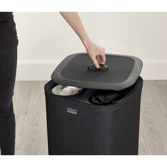 Корзина для белья Tota™ 60 л, черная, Joseph Joseph, изображение 15