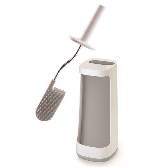 Ёршик для унитаза с отсеком для хранения Flex™ Plus серый, Joseph Joseph, изображение 4