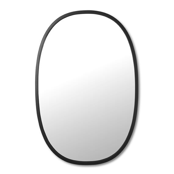 Зеркало овальное HUB 61 х 91 см черное, Umbra, изображение 4