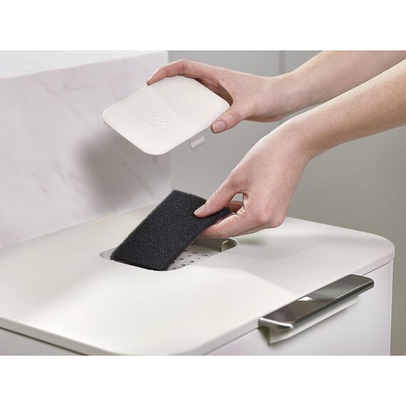 Контейнер для мусора с двумя баками Totem Pop 40 л белый, Joseph Joseph, изображение 15