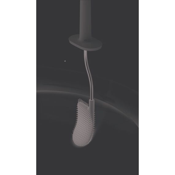 Ёршик для унитаза Flex™ серый, Joseph Joseph, изображение 3