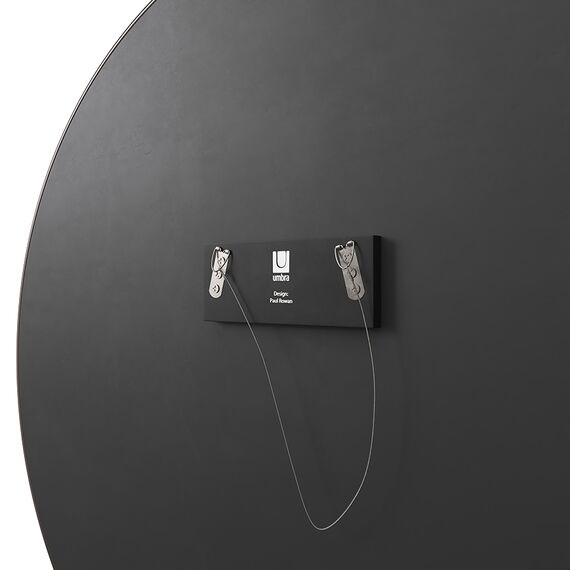 Зеркало настенное HUBBA D86 см титан, Umbra, изображение 10