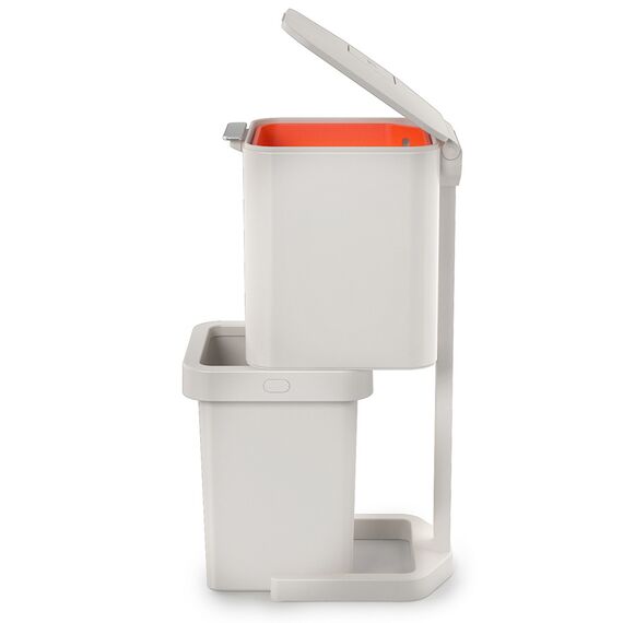 Контейнер для мусора с двумя баками Totem Pop 60 л белый, Joseph Joseph, изображение 3