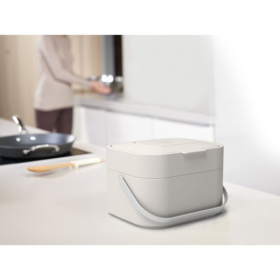 Контейнер для пищевых отходов Stack 4 белый, Joseph Joseph, изображение 6