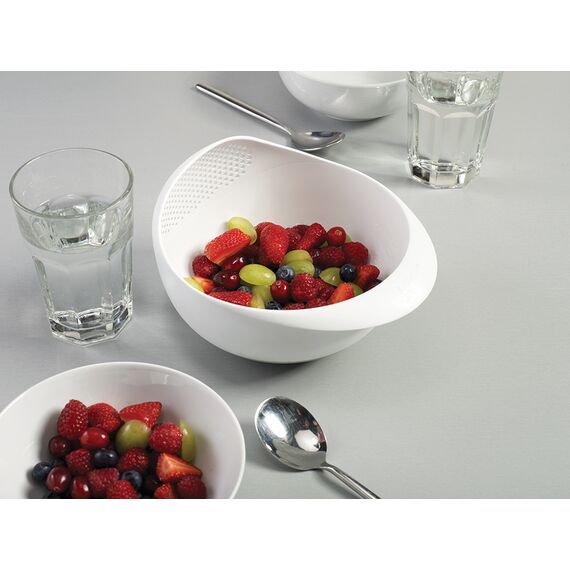 Миска-дуршлаг 2-в-1 Prep&Serve™ малая зеленая, Joseph Joseph, изображение 3