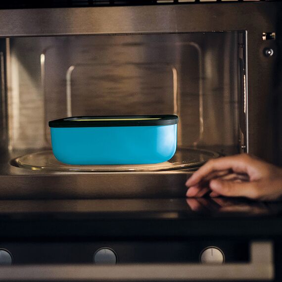 Ланч-бокc On The Go, 900 мл, желтый-синий, Guzzini, изображение 2