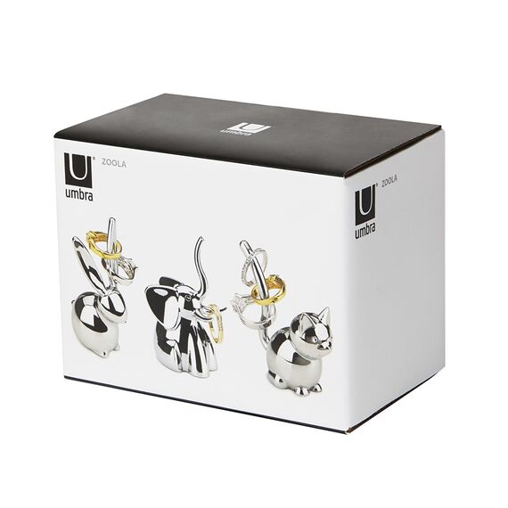 Подставки для колец Zoola 3 штуки хром, Umbra, изображение 7