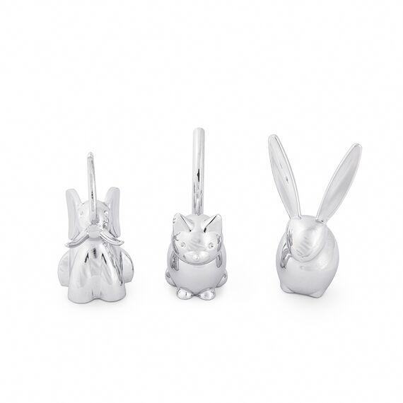 Подставки для колец Zoola 3 штуки хром, Umbra, изображение 5