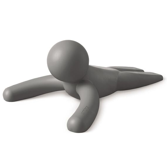 Набор из 2 дверных стопперов Buddy серый, Umbra, изображение 4