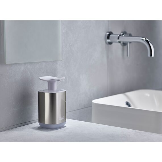 Набор из органайзера для зубных щеток EasyStore Steel и диспенсера для мыла Presto Steel, Joseph Joseph, изображение 4