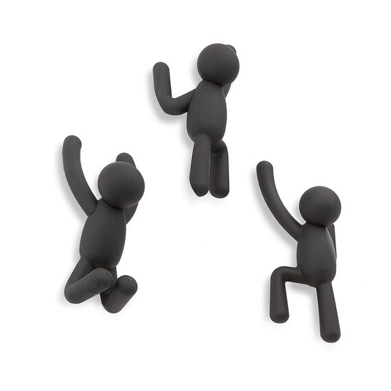 Вешалки-крючки Buddy 3 шт. черные, Umbra, изображение 6