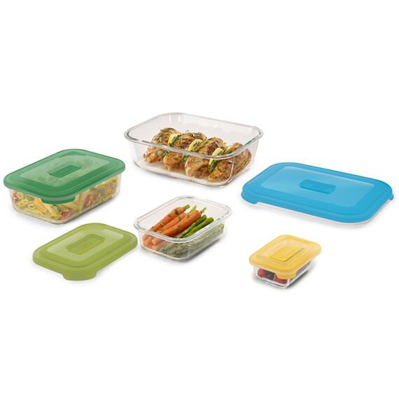 Набор из 4 контейнеров Nest стеклянный, Joseph Joseph, изображение 9