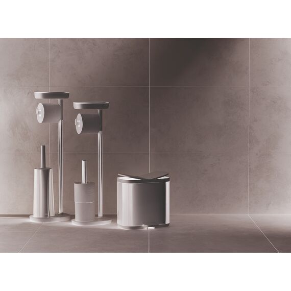 Набор держатель для туалетной бумаги с подносом EasyStore + ёршик для унитаза Flex™, Joseph Joseph, изображение 4