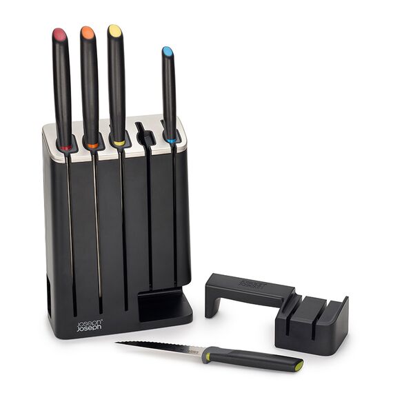 Набор из 5 ножей Elevate Knives в подставке с ножеточкой, Joseph Joseph, изображение 8