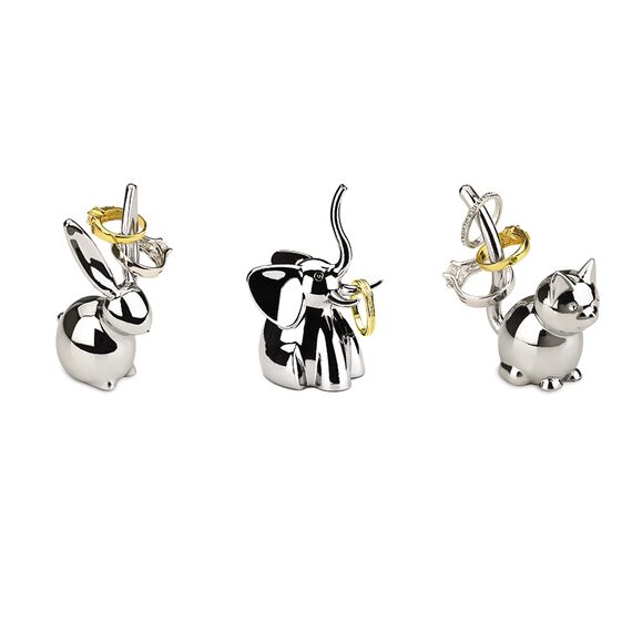 Подставки для колец Zoola 3 штуки хром, Umbra, изображение 3