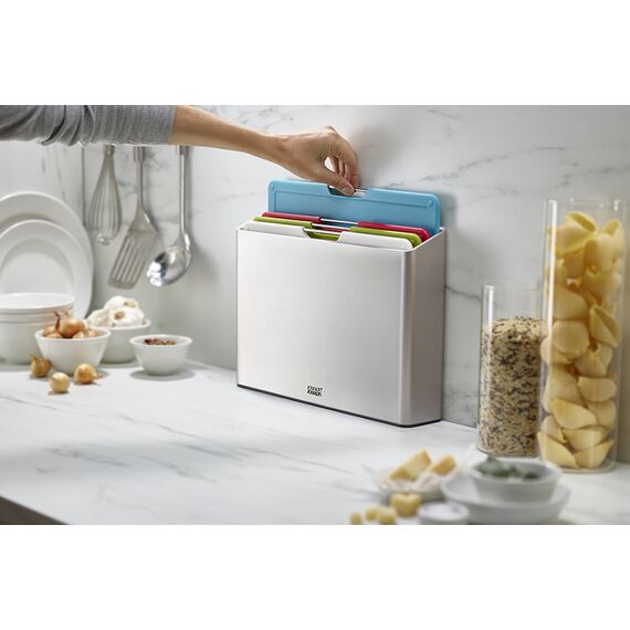 Набор разделочных досок Folio Large серебристый, Joseph Joseph, изображение 4