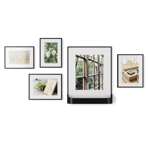 Набор из 5 фоторамок черный, Umbra, изображение 4