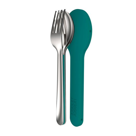 Набор столовых приборов GoEat™ Cutlery Set изумрудный, Joseph Joseph