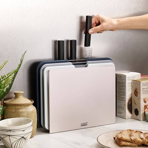 Набор разделочных досок с ножами Nest Plus Silver, Joseph Joseph, изображение 2