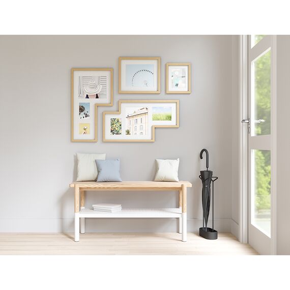 Набор из 4 фоторамок Mingle Gallery дерево, Umbra, изображение 2