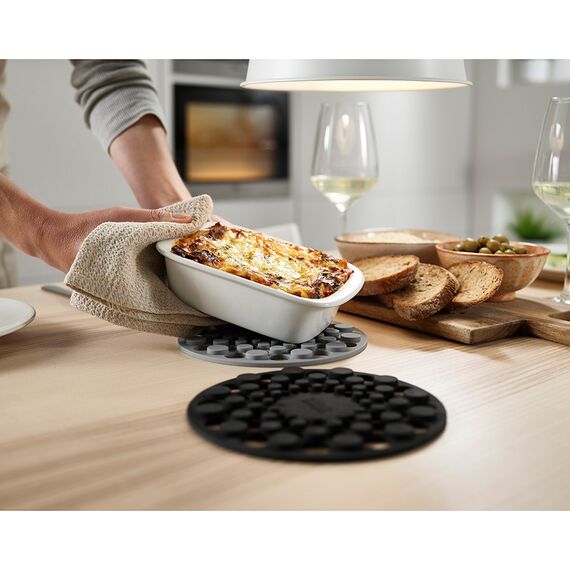 Набор из 2 подставок под горячее Spot-On Set силикон, серый, Joseph Joseph, изображение 3
