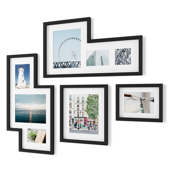 Набор из 4 фоторамок Mingle Gallery черный, Umbra, изображение 9