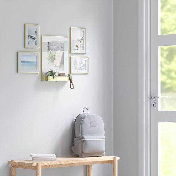 Набор из 5 фоторамок Matinee золотистый, Umbra, изображение 2