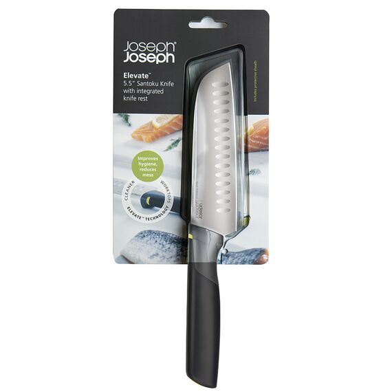 Нож Сантоку Elevate 14 см желтый, Joseph Joseph, изображение 4