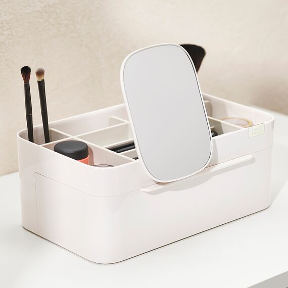Органайзер для косметики с выдвижным отсеком и съемным зеркалом Viva Large, Joseph Joseph, изображение 3
