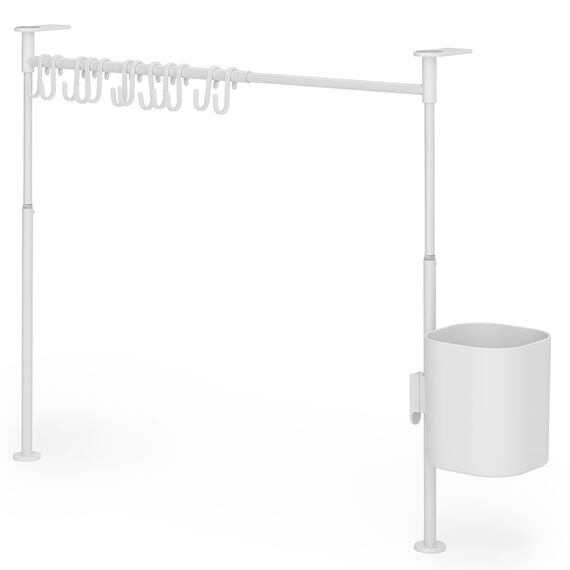 Органайзер кухонный Anywhere, 20 крючков, белый, Umbra, изображение 9