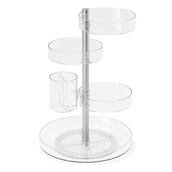 Органайзер для косметики PIROUETTE прозрачный, Umbra, изображение 3