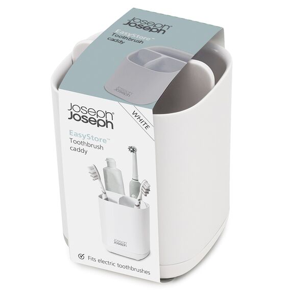 Органайзер для зубных щеток EasyStore™ белый, Joseph Joseph, изображение 4