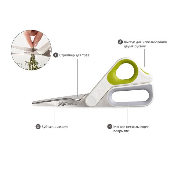 Кухонные ножницы универсальные PowerGrip, Joseph Joseph, изображение 7