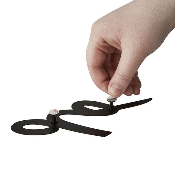 Надпись декоративная Do what you love настенная черная, Umbra, изображение 3