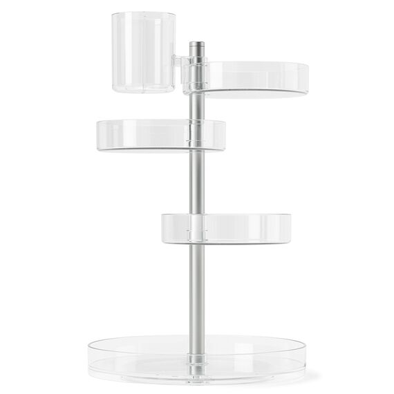 Органайзер для косметики PIROUETTE прозрачный, Umbra, изображение 4