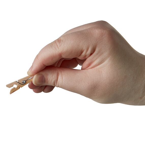 Панно с зажимами для 7 фото Clothesline натуральное дерево, Umbra, изображение 6