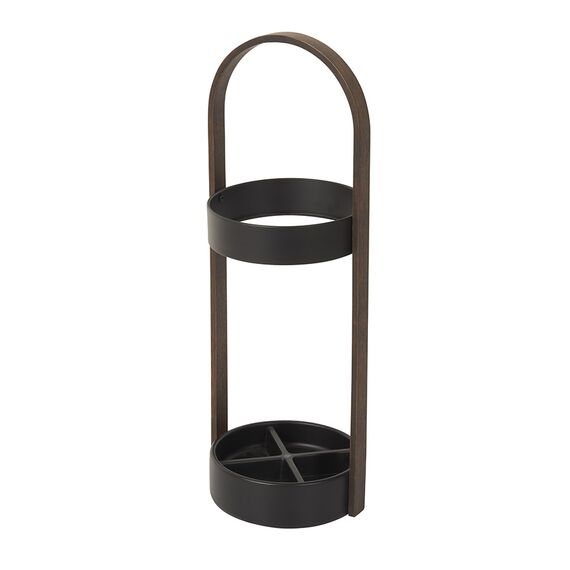 Подставка для зонтов HUB чёрный-орех, Umbra, изображение 4